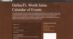 Desktop Screenshot of guerillasalsaevents.blogspot.com