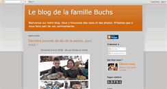 Desktop Screenshot of famillebuchs.blogspot.com