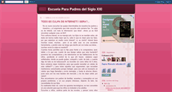 Desktop Screenshot of escuelaparapadresdelsigloxxi.blogspot.com