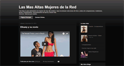 Desktop Screenshot of mujeresaltas.blogspot.com