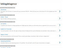 Tablet Screenshot of leblogdelagence.blogspot.com