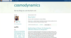 Desktop Screenshot of cosmodynamics.blogspot.com