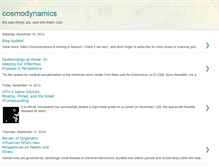 Tablet Screenshot of cosmodynamics.blogspot.com