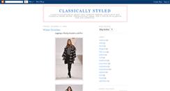 Desktop Screenshot of classicallystyled.blogspot.com