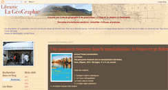 Desktop Screenshot of lib-la-geographie-actu-geo.blogspot.com