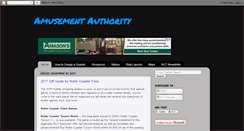 Desktop Screenshot of amusementauthority.blogspot.com