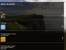 Tablet Screenshot of dreamshifter.blogspot.com