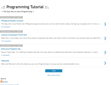 Tablet Screenshot of learnprog.blogspot.com