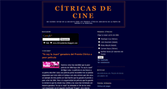 Desktop Screenshot of citricasdecine.blogspot.com