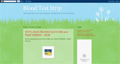 Desktop Screenshot of blood-test-strip.blogspot.com