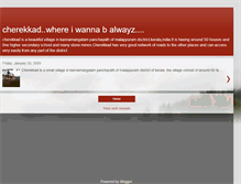 Tablet Screenshot of cherekkad.blogspot.com