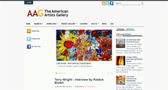 Desktop Screenshot of americanartistsgallery.blogspot.com