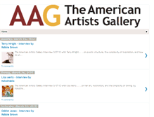 Tablet Screenshot of americanartistsgallery.blogspot.com