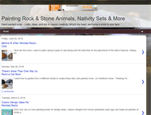 Tablet Screenshot of paintingrocks.blogspot.com