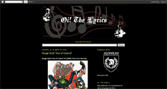 Desktop Screenshot of oithelyrics.blogspot.com