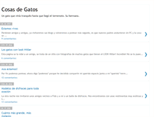 Tablet Screenshot of cosas-de-gato.blogspot.com