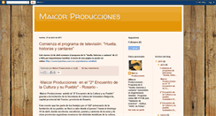 Desktop Screenshot of maicorproducciones.blogspot.com