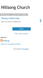 Mobile Screenshot of my-hillsong.blogspot.com