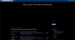 Desktop Screenshot of free-sexy-pitures-download.blogspot.com