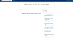 Desktop Screenshot of nederlandselandschap.blogspot.com