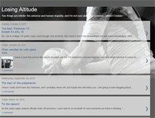 Tablet Screenshot of losingaltitude.blogspot.com