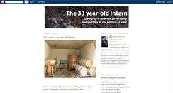 Desktop Screenshot of 33yointern.blogspot.com