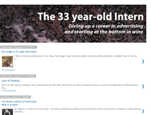 Tablet Screenshot of 33yointern.blogspot.com