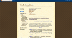 Desktop Screenshot of estadocolombianores.blogspot.com