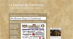 Desktop Screenshot of le-journal-de-courtenay.blogspot.com