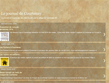 Tablet Screenshot of le-journal-de-courtenay.blogspot.com