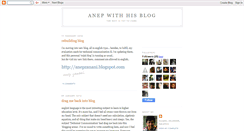 Desktop Screenshot of anep89.blogspot.com