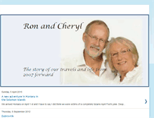 Tablet Screenshot of cherylandron.blogspot.com