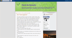 Desktop Screenshot of faroldodeserto.blogspot.com