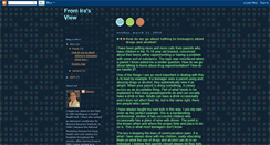 Desktop Screenshot of fromirasview.blogspot.com