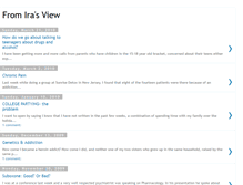 Tablet Screenshot of fromirasview.blogspot.com