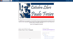 Desktop Screenshot of catedralibrepaulofreire.blogspot.com