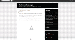 Desktop Screenshot of exmoleskine.blogspot.com