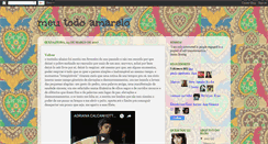 Desktop Screenshot of meutodoamarelo.blogspot.com