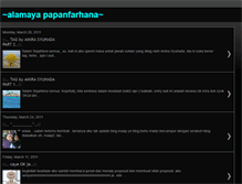 Tablet Screenshot of papanfarhana.blogspot.com