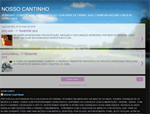 Tablet Screenshot of escolanossocantinho.blogspot.com