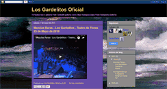 Desktop Screenshot of losgardelitosoficial.blogspot.com