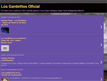 Tablet Screenshot of losgardelitosoficial.blogspot.com