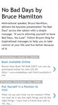 Mobile Screenshot of nobaddaysspeaker.blogspot.com