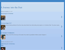 Tablet Screenshot of ajourneyintothepast.blogspot.com