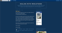 Desktop Screenshot of chefhobbes-healingwithwholefoods.blogspot.com