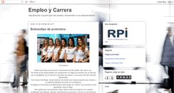 Desktop Screenshot of empleoycarreraenpilar.blogspot.com