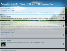 Tablet Screenshot of ap8soromenho.blogspot.com