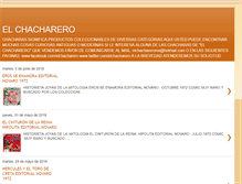 Tablet Screenshot of elchacharero.blogspot.com