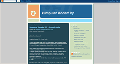 Desktop Screenshot of carasettingmodem.blogspot.com
