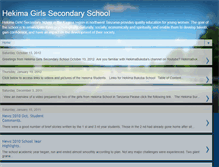 Tablet Screenshot of hekimagirlssecondaryschool.blogspot.com